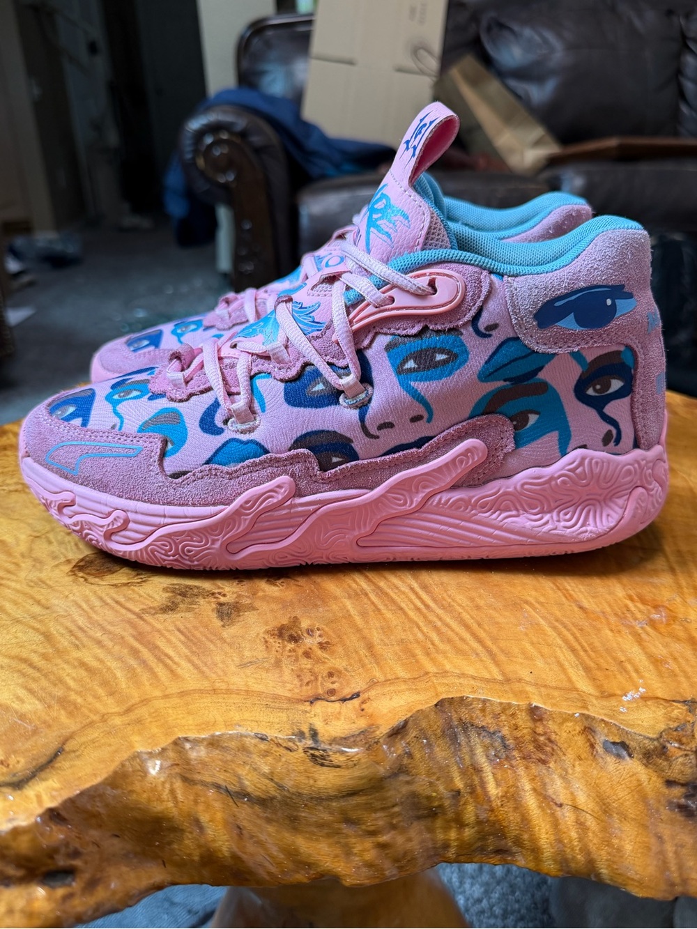 PUMA MB.03 KidSuper Pink Shoes Men 7 / Women 8.5